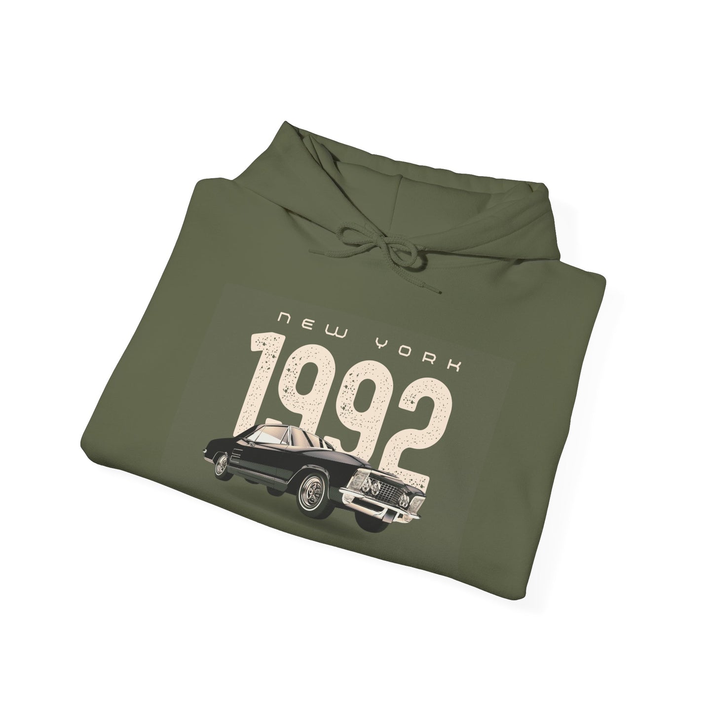 Pro Depth Men's Heavy Blend Hoodie - Retro NYC 1992 Design