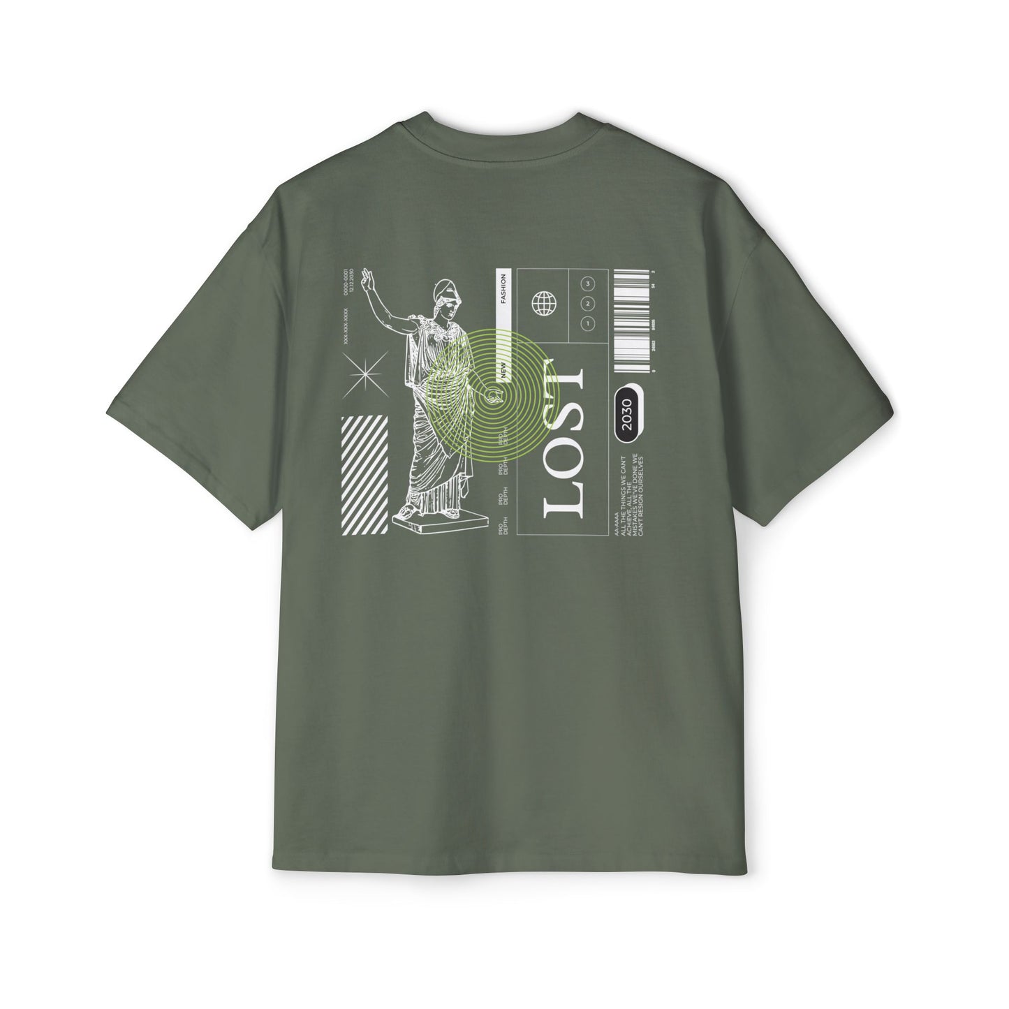 Pro Depth Men's Heavy Oversized Tee - Lost Design