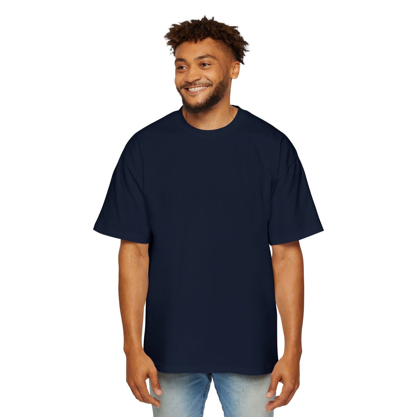 Pro Depth Men's Heavy Oversized Tee - God First Design