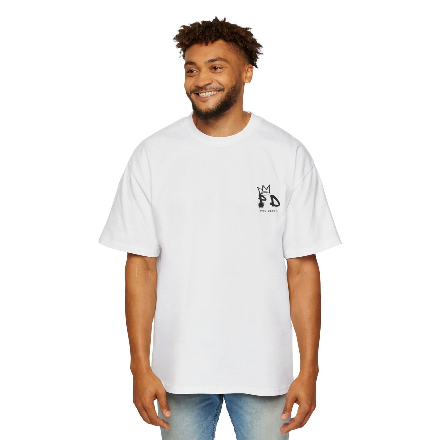 Pro Depth Men's Heavy Oversized Tee