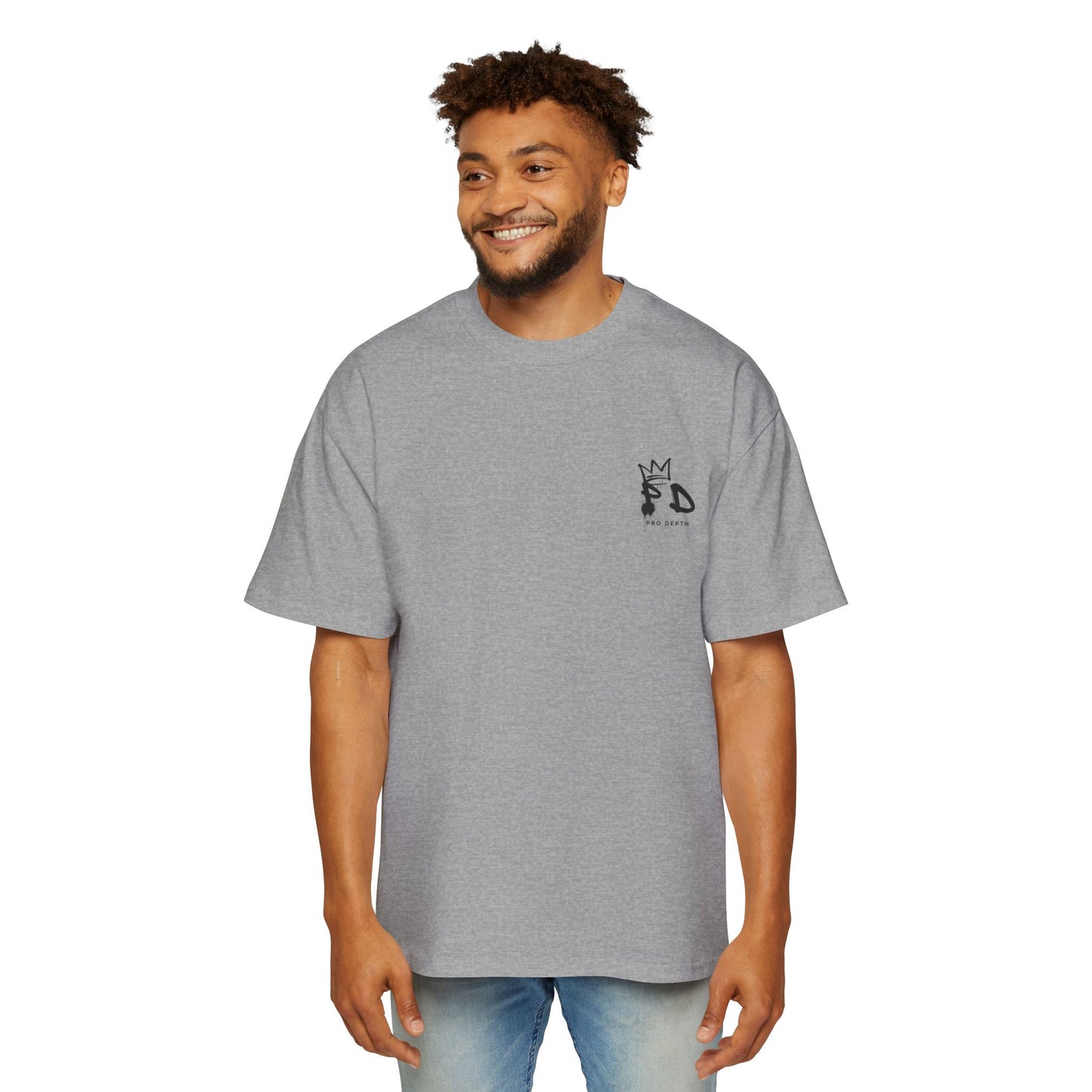 Pro Depth Men's Heavy Oversized Tee