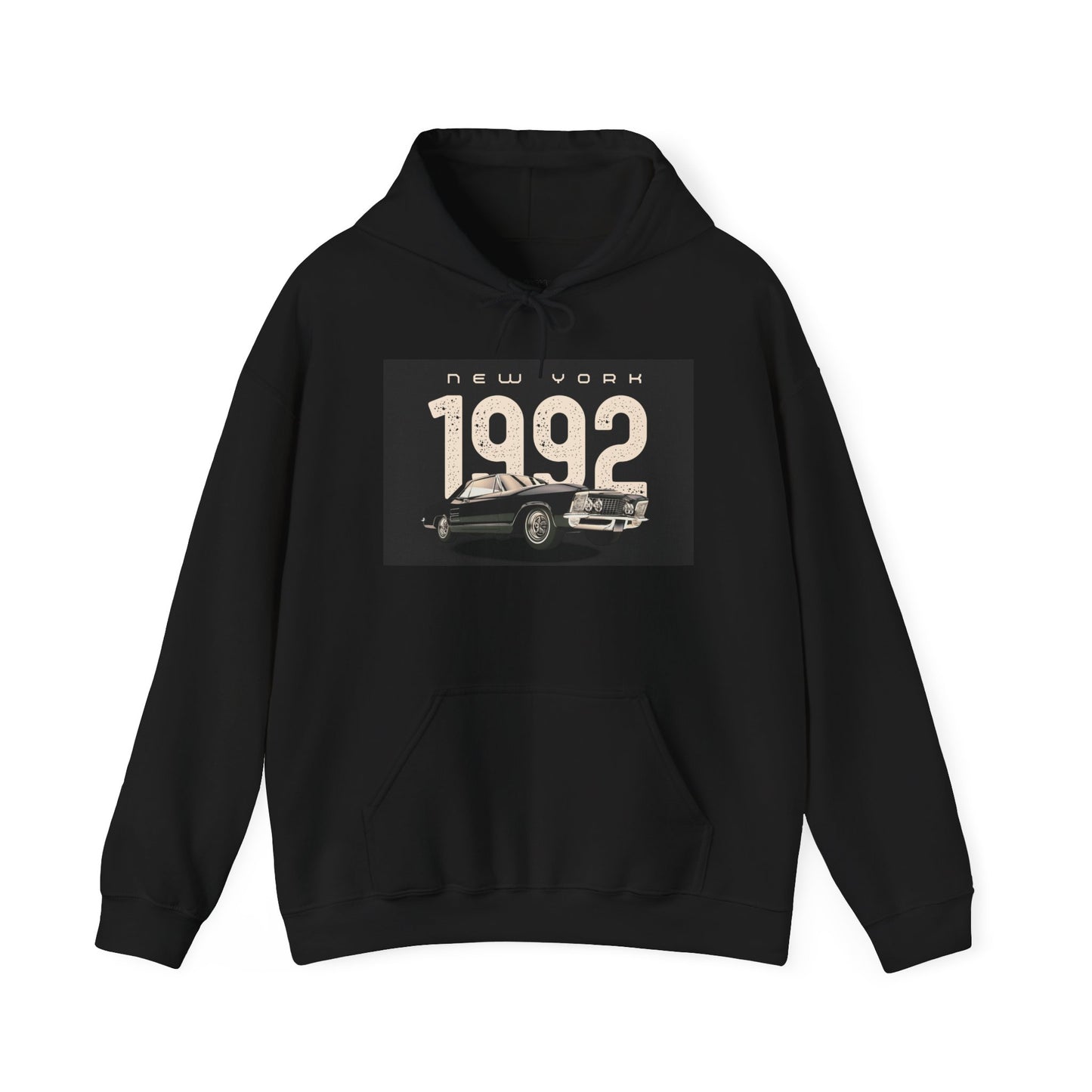 Pro Depth Men's Heavy Blend Hoodie - Retro NYC 1992 Design