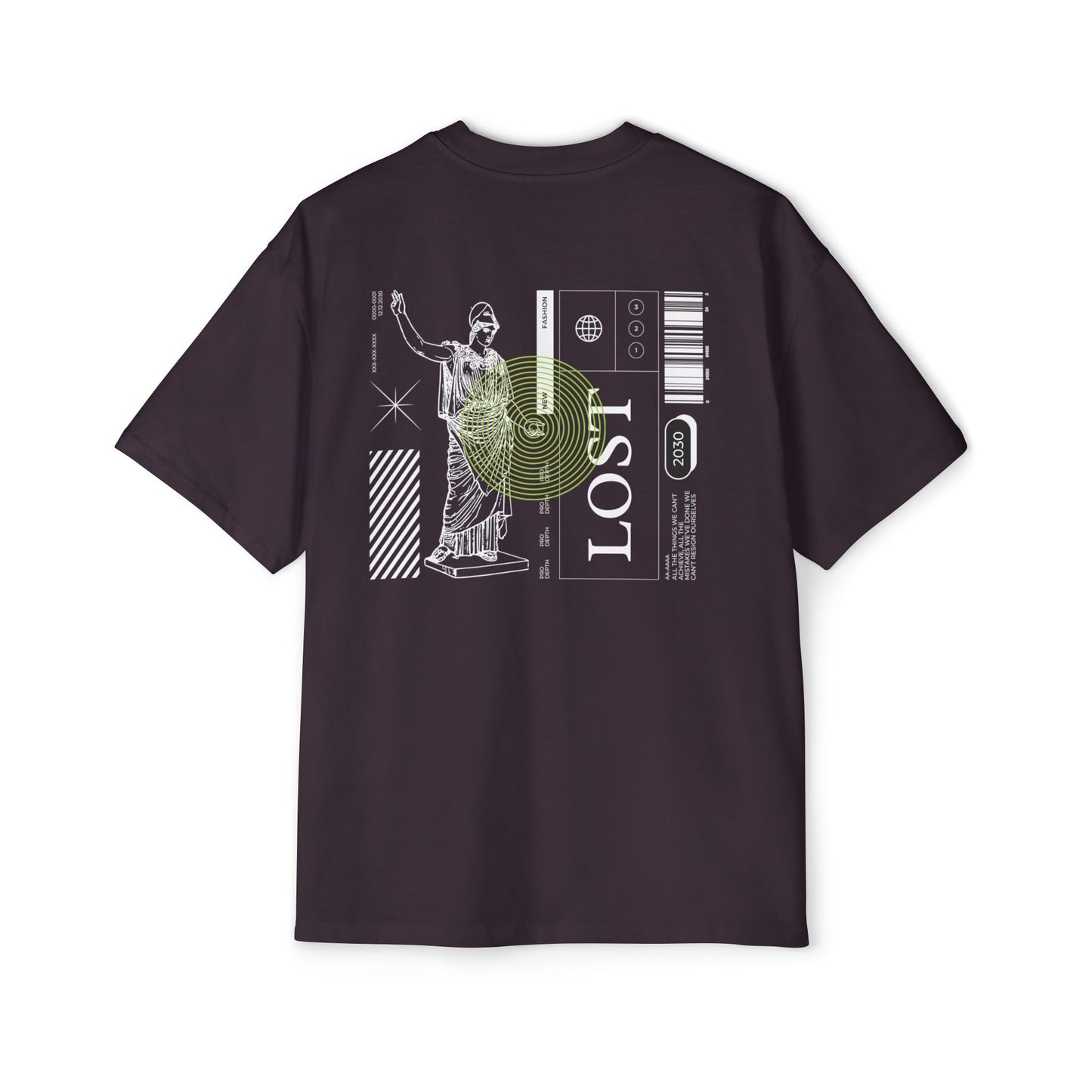 Pro Depth Men's Heavy Oversized Tee - Lost Design