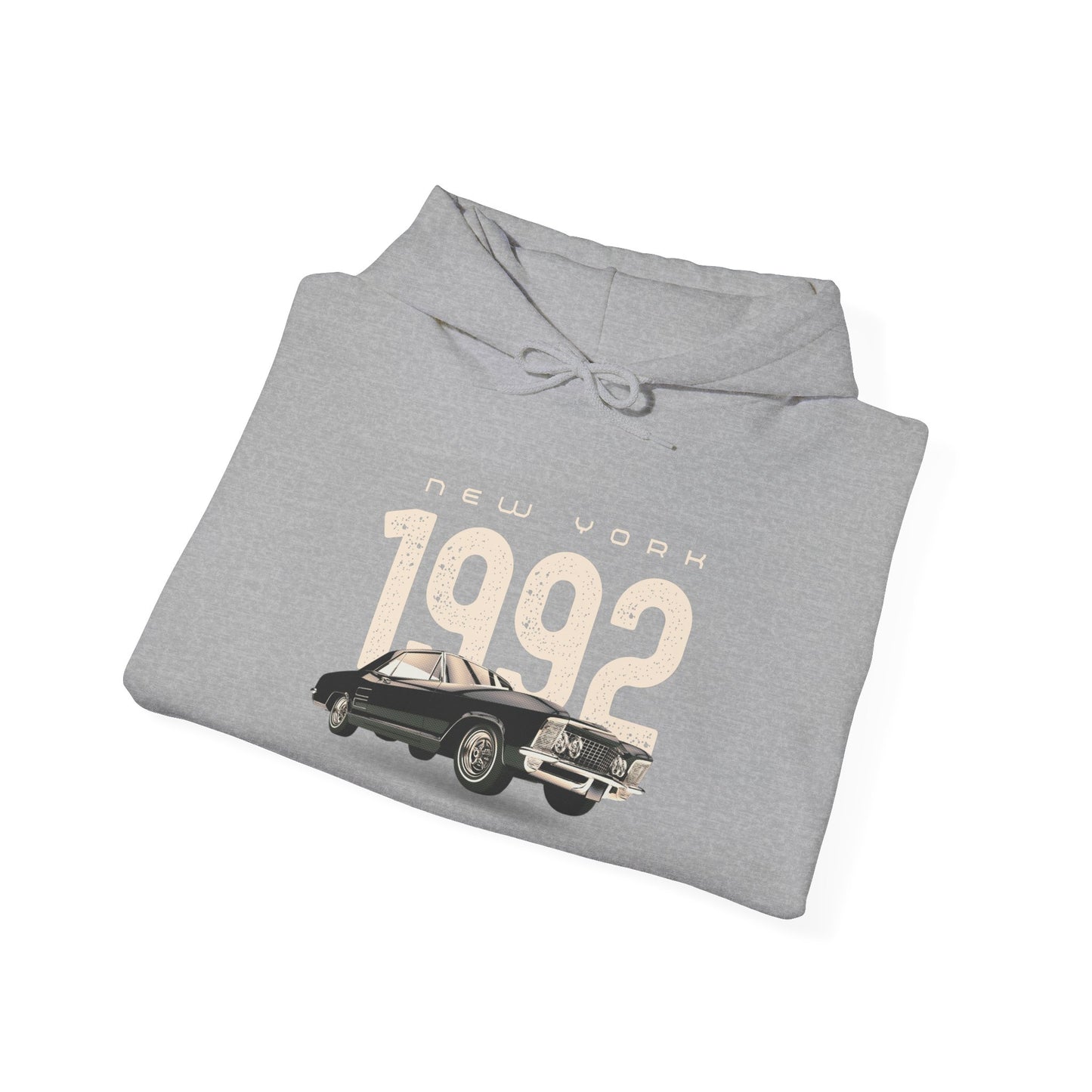 Pro Depth Men's Heavy Blend Hoodie - Retro NYC 1992 Design