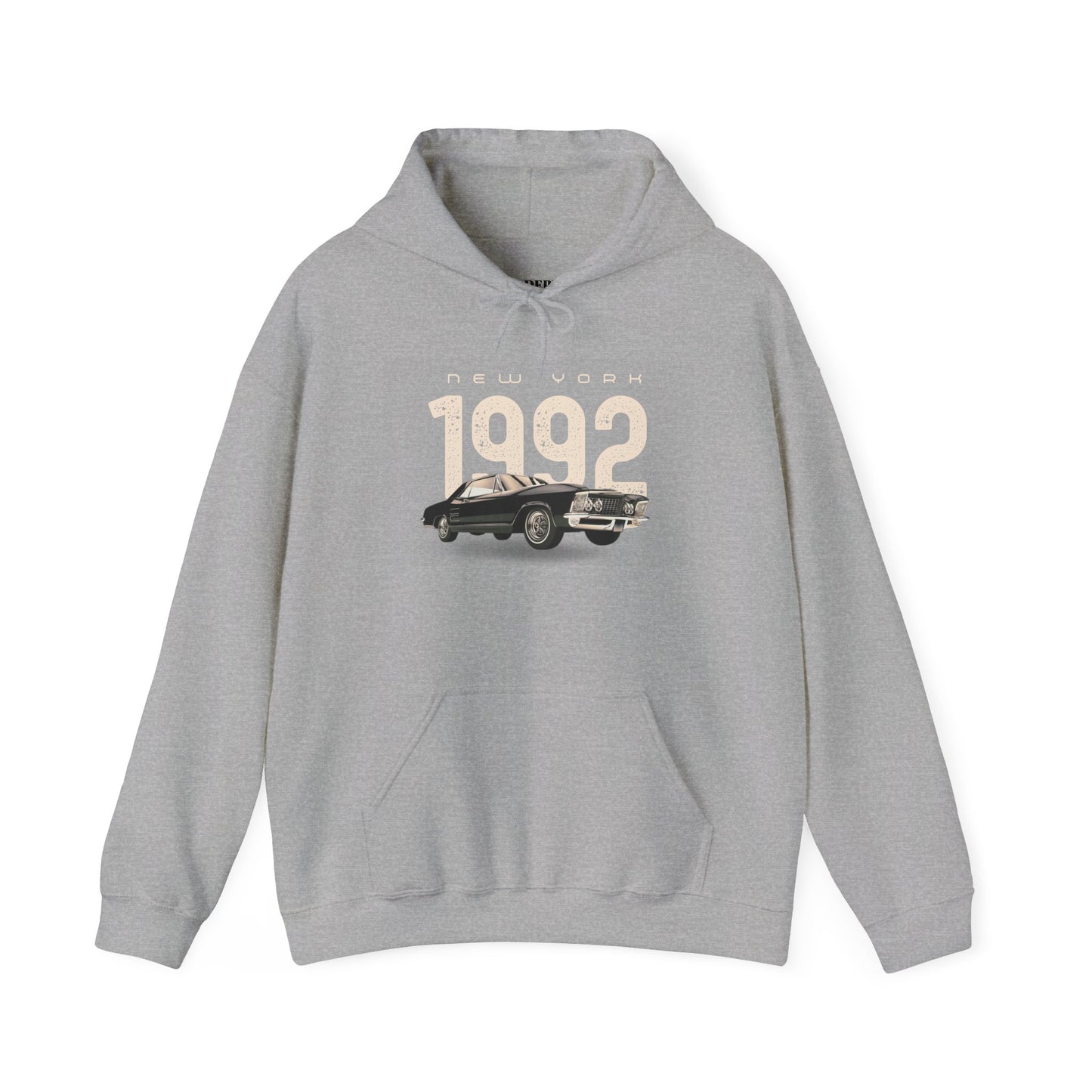 Pro Depth Men's Heavy Blend Hoodie - Retro NYC 1992 Design