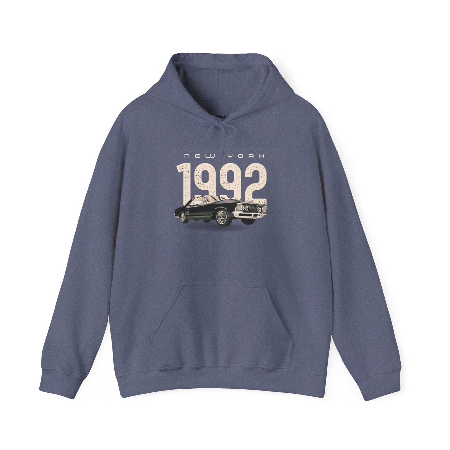 Pro Depth Men's Heavy Blend Hoodie - Retro NYC 1992 Design