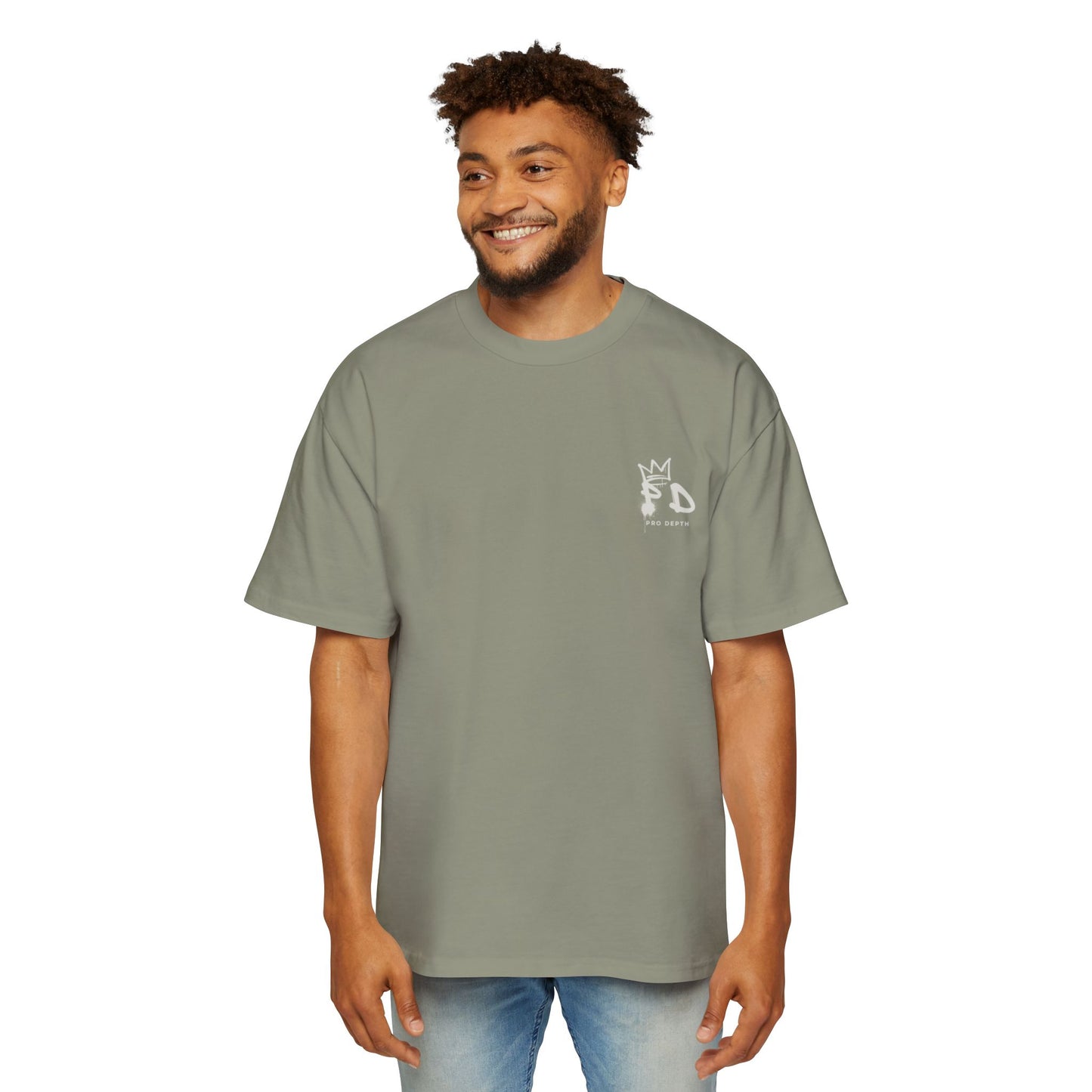 Pro Depth Men's Heavy Oversized Tee