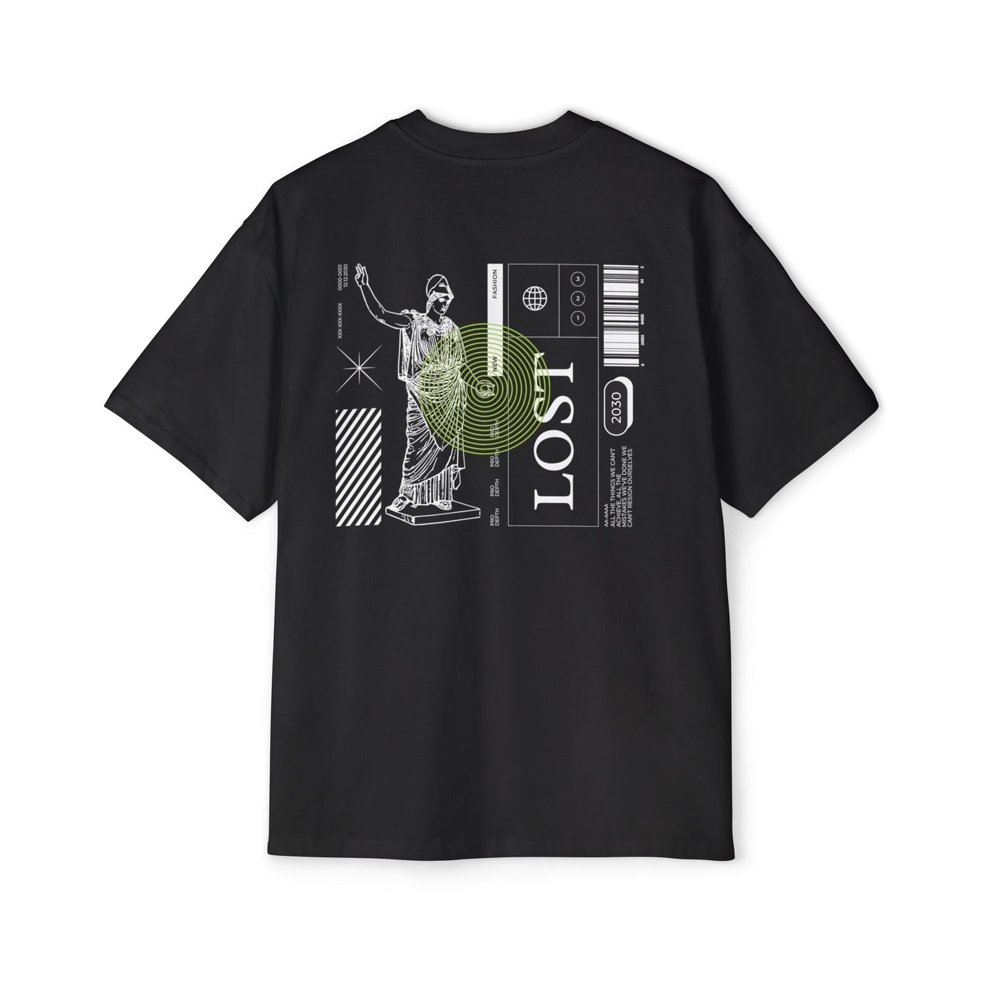 Pro Depth Men's Heavy Oversized Tee - Lost Design